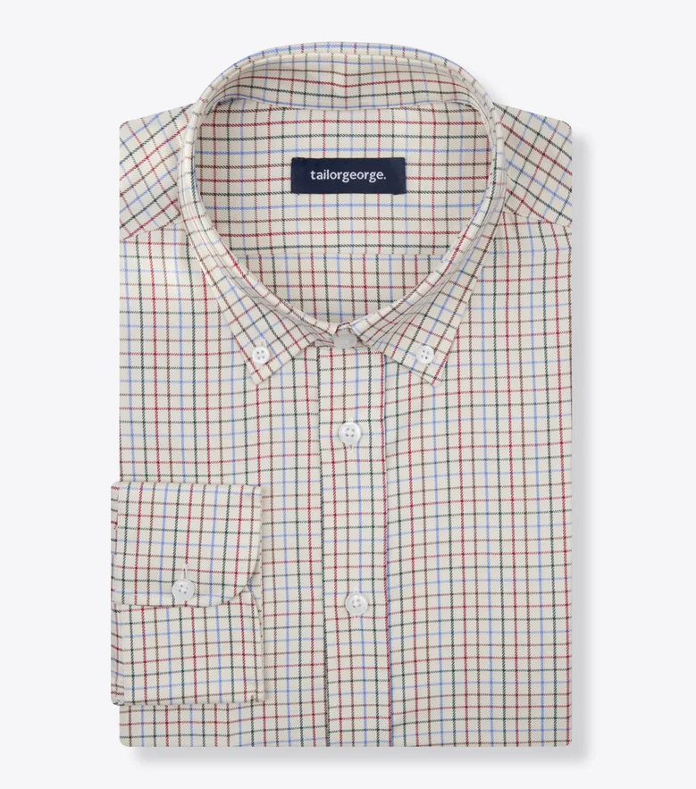Camicia bianca in popeline facile da stirare