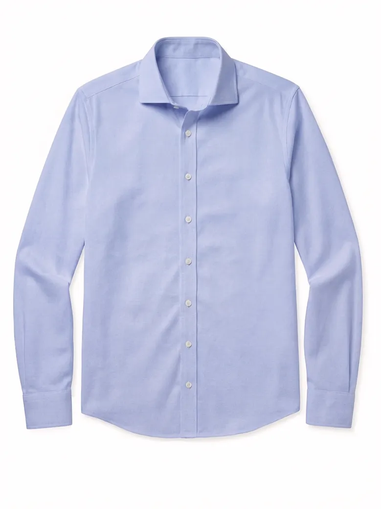 Camicia bianca in popeline facile da stirare