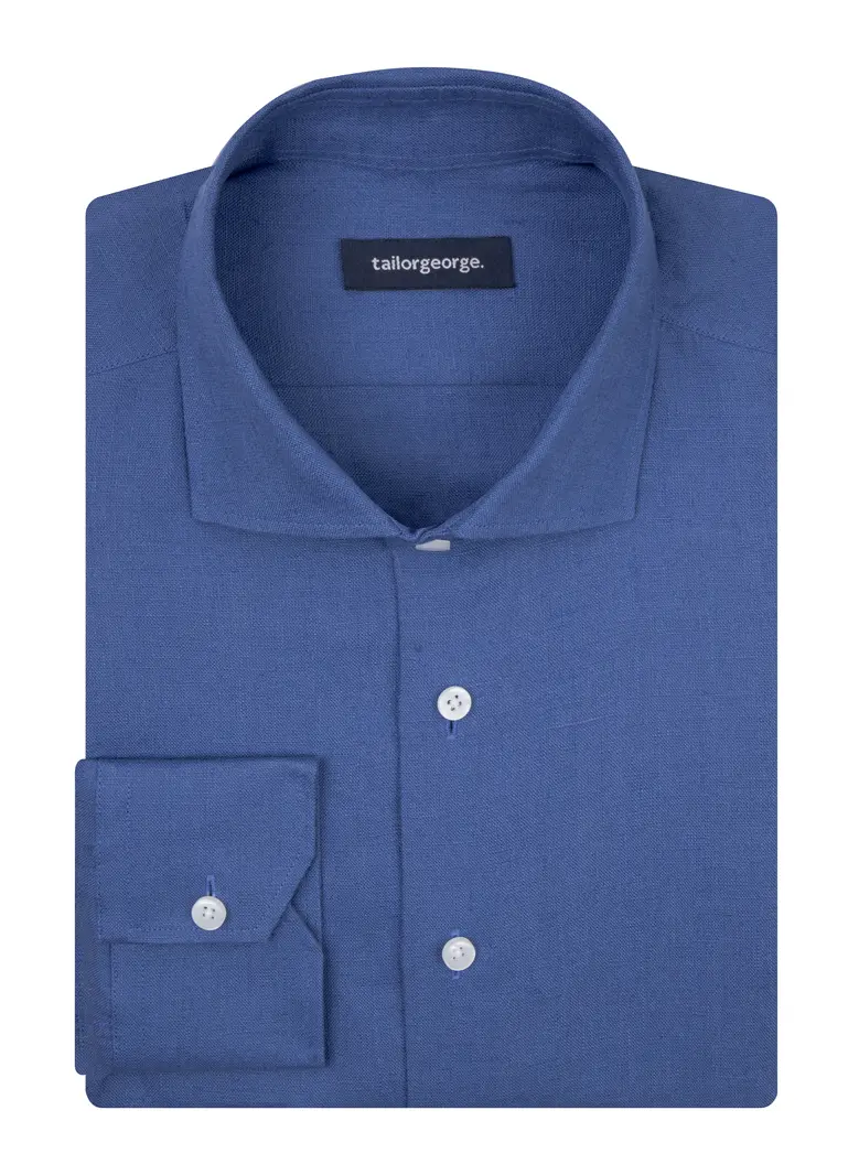 Camicia bianca in popeline facile da stirare