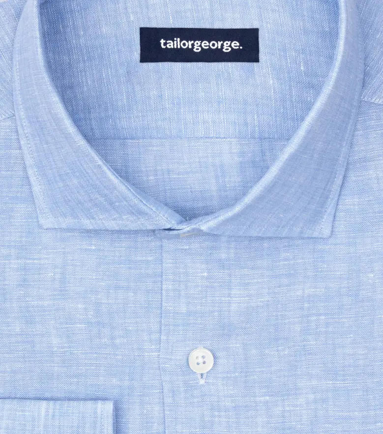Camicia bianca in popeline facile da stirare