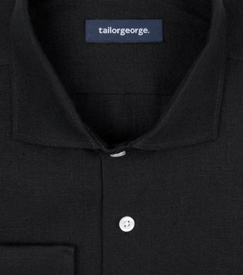 Camicia bianca in popeline facile da stirare