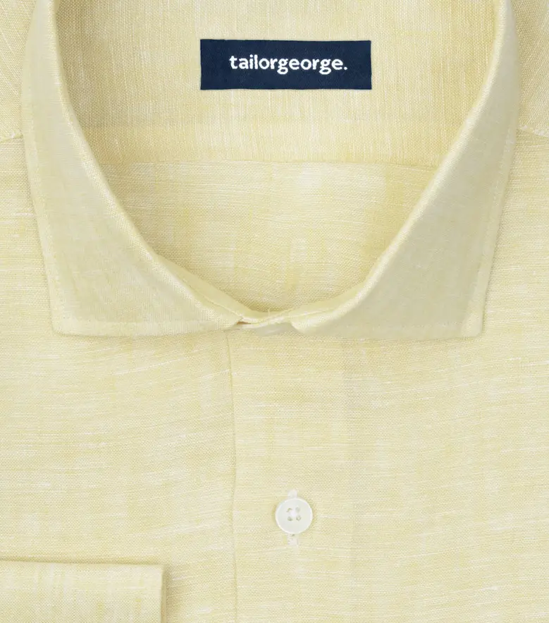 Camicia bianca in popeline facile da stirare
