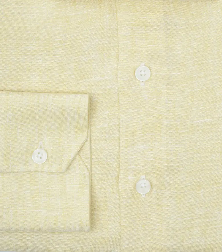 Camicia bianca in popeline facile da stirare