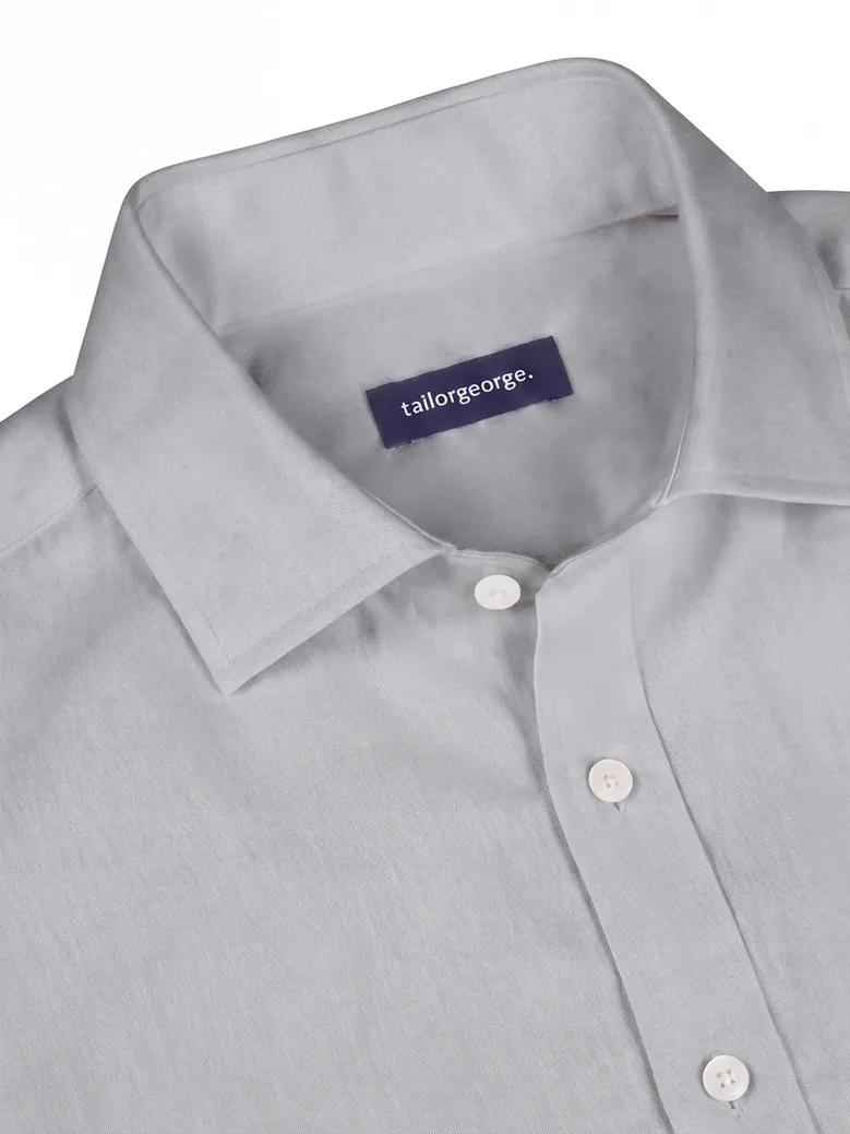 Camicia bianca in popeline facile da stirare