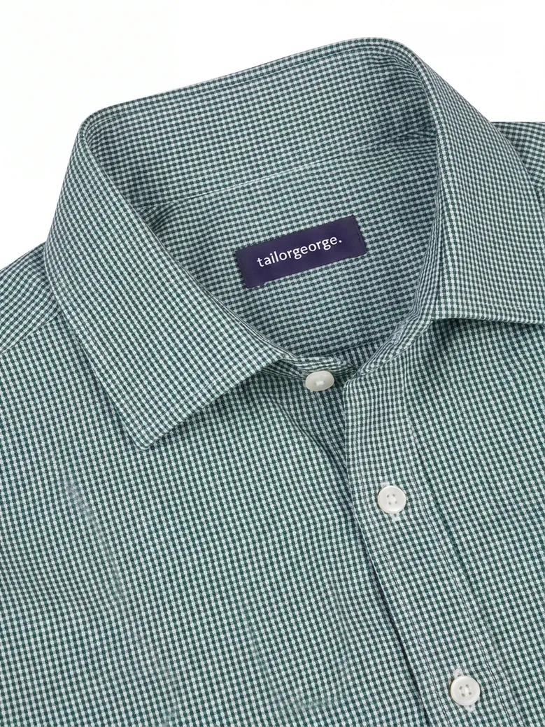 Camicia bianca in popeline facile da stirare