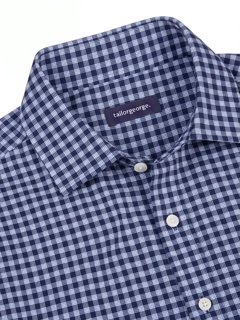 Camicia bianca in popeline facile da stirare