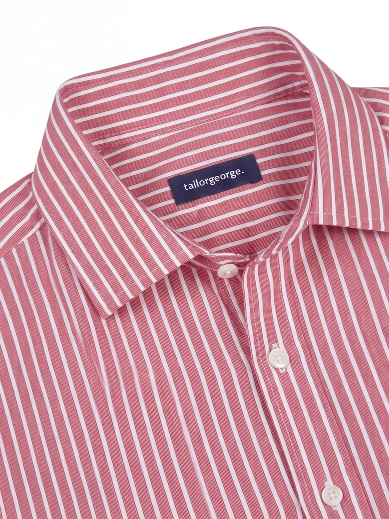 Camicia bianca in popeline facile da stirare