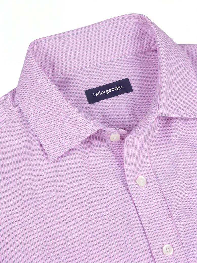 Camicia bianca in popeline facile da stirare