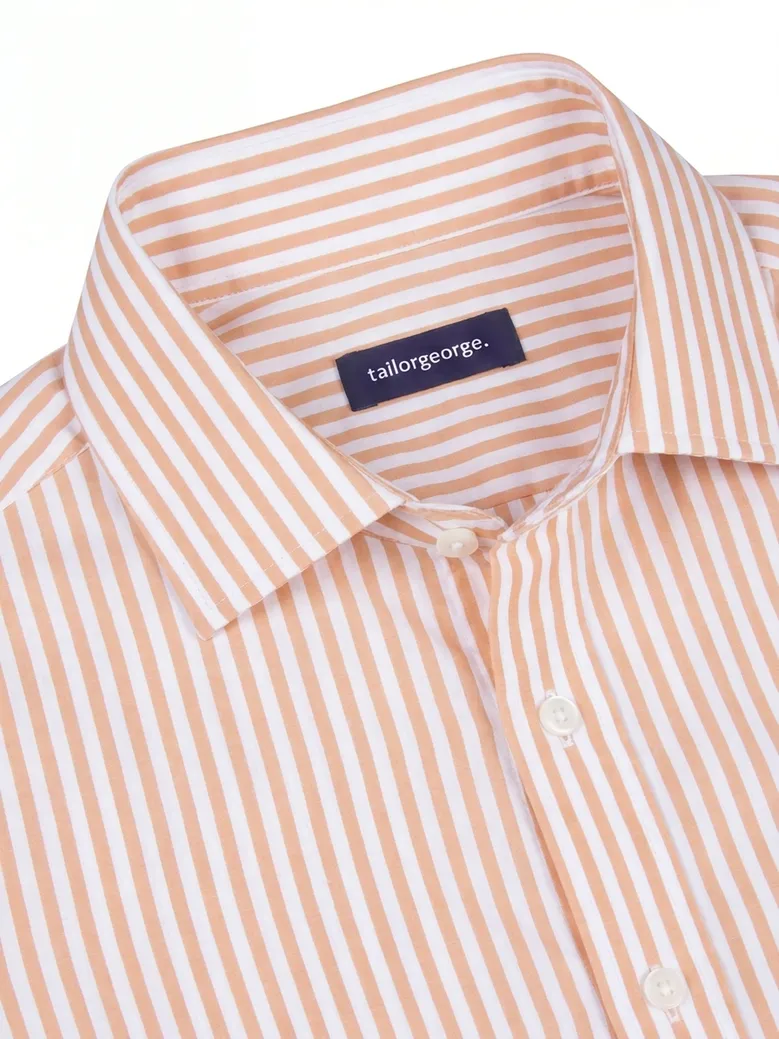 Camicia bianca in popeline facile da stirare