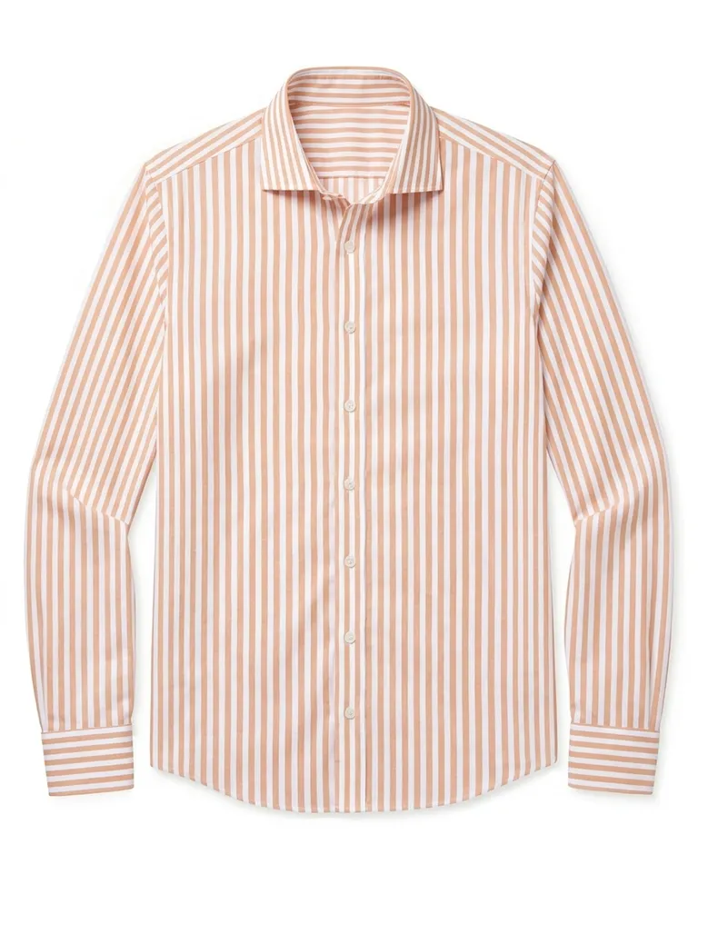 Camicia bianca in popeline facile da stirare