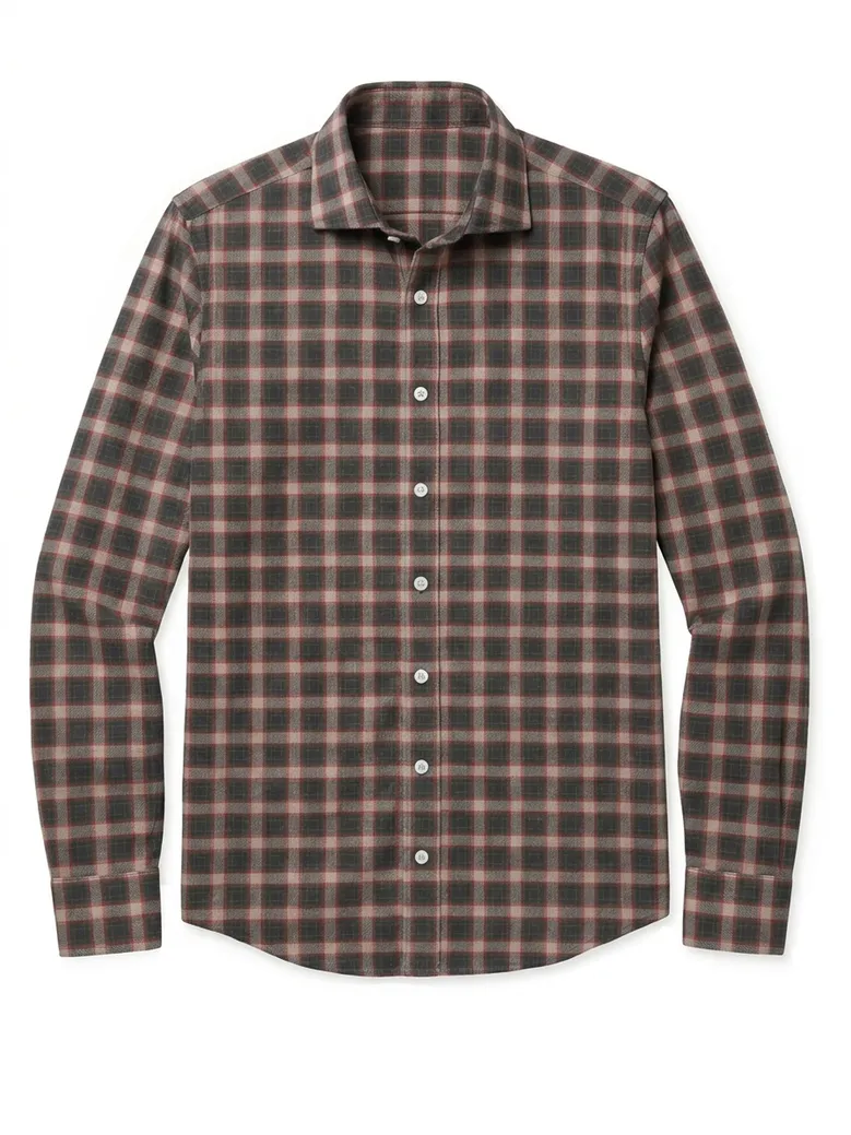 Camicia bianca in popeline facile da stirare
