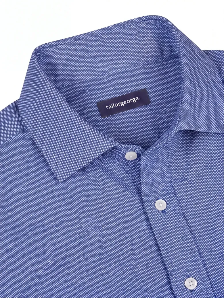 Camicia bianca in popeline facile da stirare