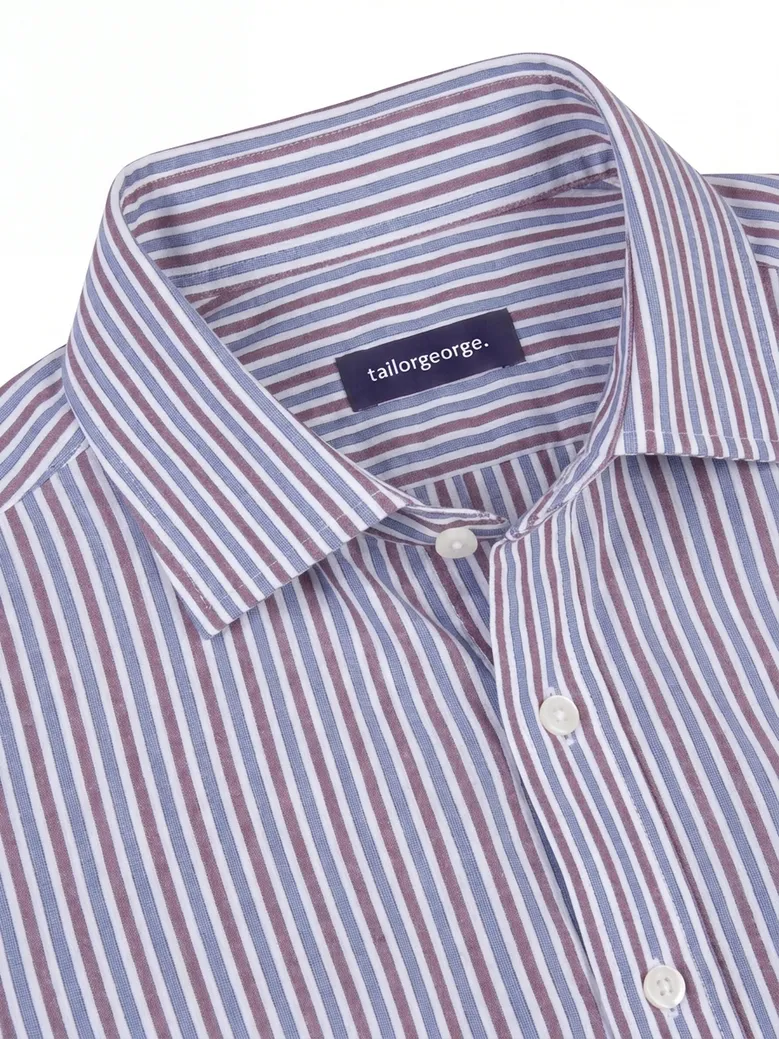 Camicia bianca in popeline facile da stirare