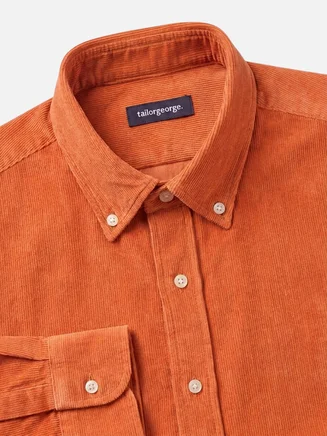 Camicia in velluto a coste spesso