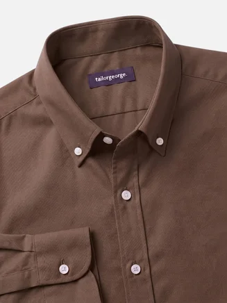 Camicia in gabardine spessa