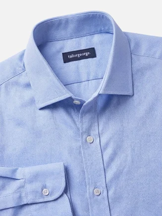 Camicia dobby facile da stirare