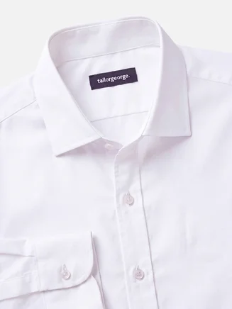 Camicia in popeline stretch