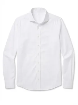 Camicia Oxford bianca semplice