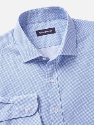 Camicia in popeline stretch