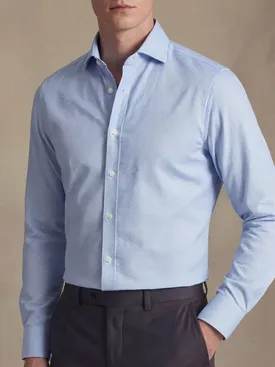 Camicia Oxford blu cielo reale