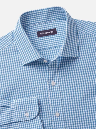 Camicia in popeline facile da stirare