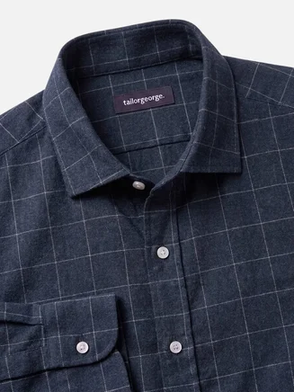 Camicia in flanella leggera e morbida