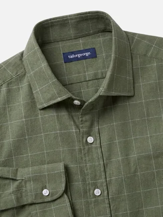 Camicia in flanella leggera e morbida