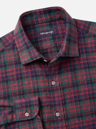 Camicia in flanella spessa
