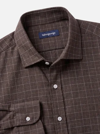 Camicia in flanella leggera e morbida
