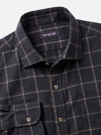 Camicia in flanella leggera e morbida