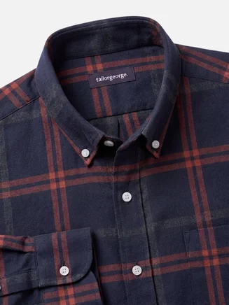 Camicia in flanella leggera e morbida