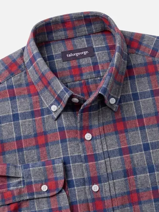 Camicia in flanella leggera e morbida