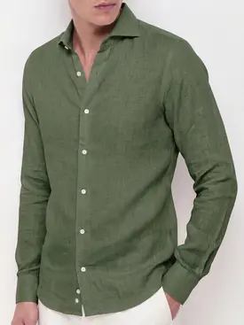 Camicia in lino spesso e resistente