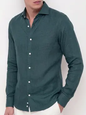 Camicia in lino spesso e resistente