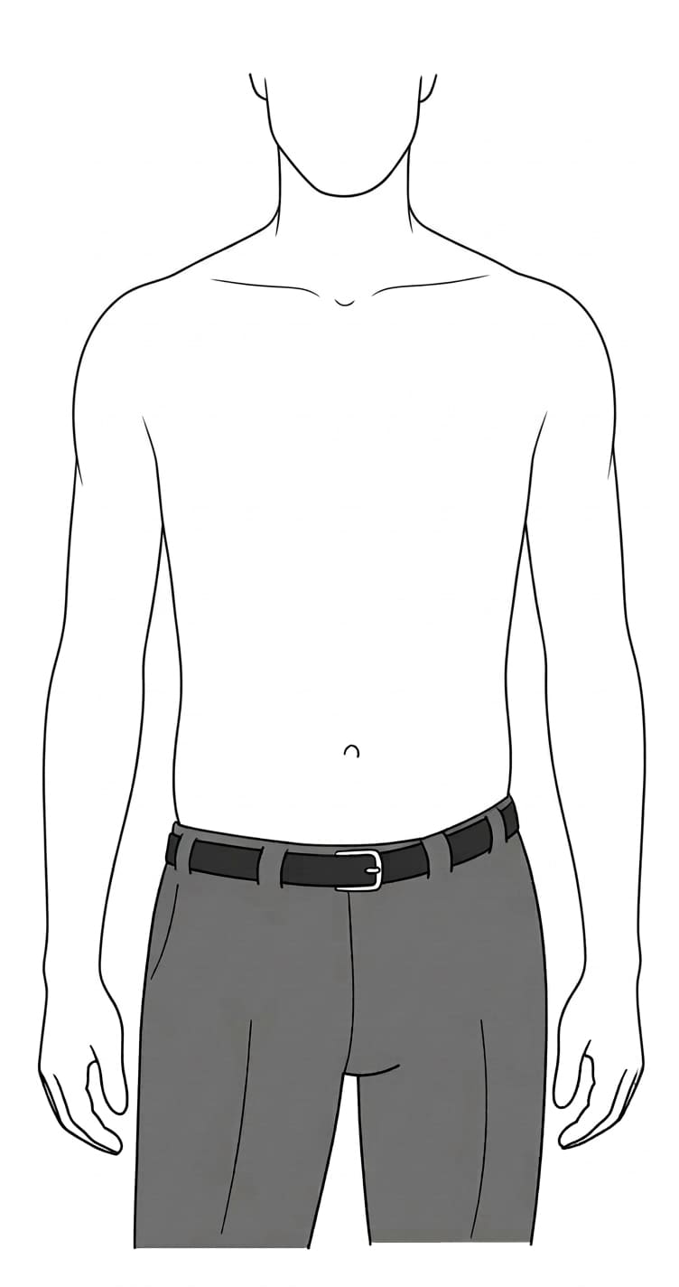 Camicia bianca in popeline facile da stirare