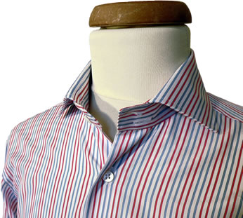 Camicia bianca in popeline facile da stirare