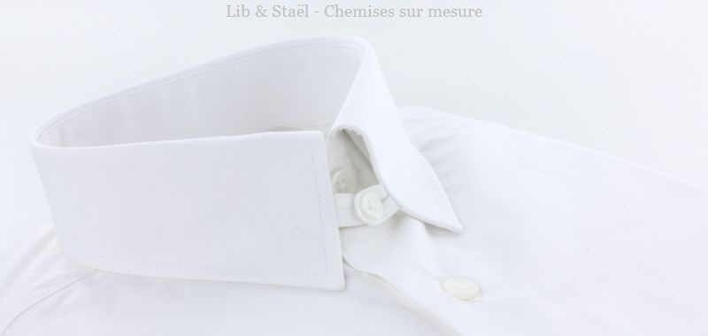 Camicia bianca in popeline facile da stirare