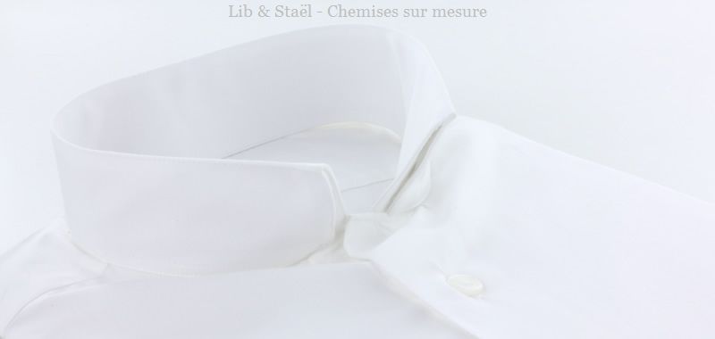 Camicia bianca in popeline facile da stirare