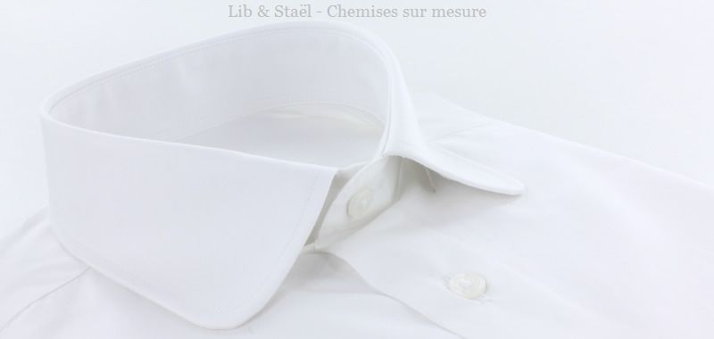 Camicia bianca in popeline facile da stirare
