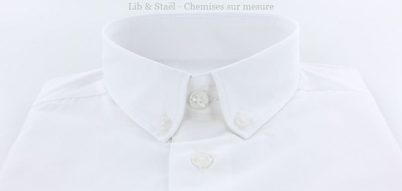 Camicia bianca in popeline facile da stirare